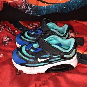 Blue green and Black nike size7c